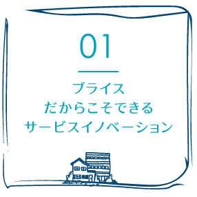 01.ブライスだからこそできるサービスイノベーション